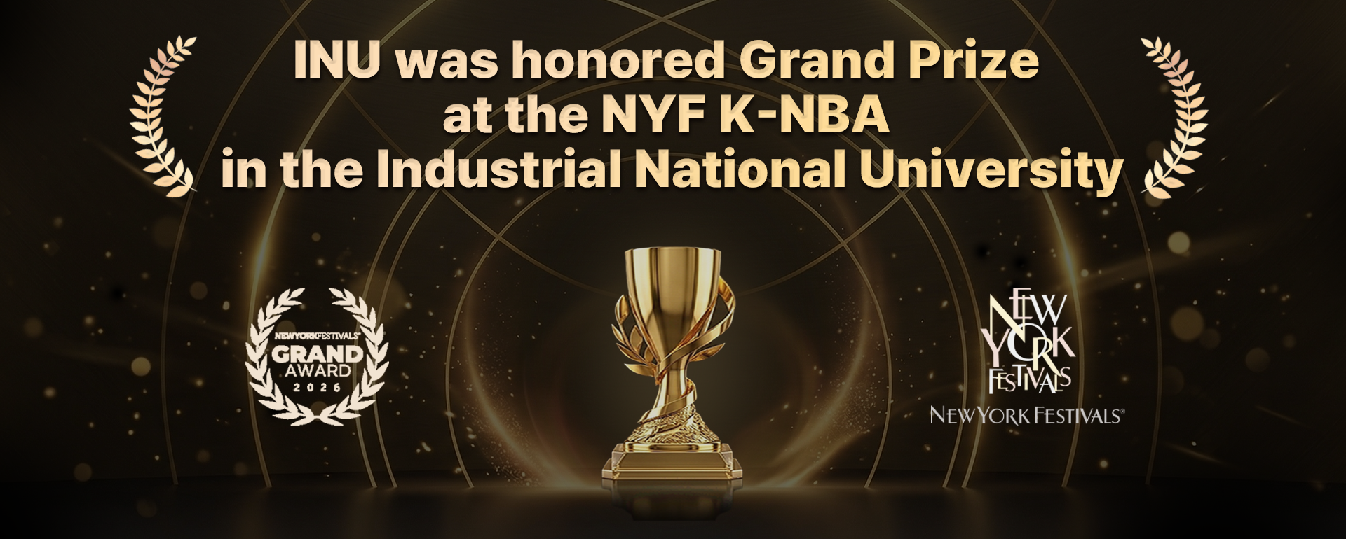INU was honored Grand Prize at the NYF K-NBA in the Industrial National University